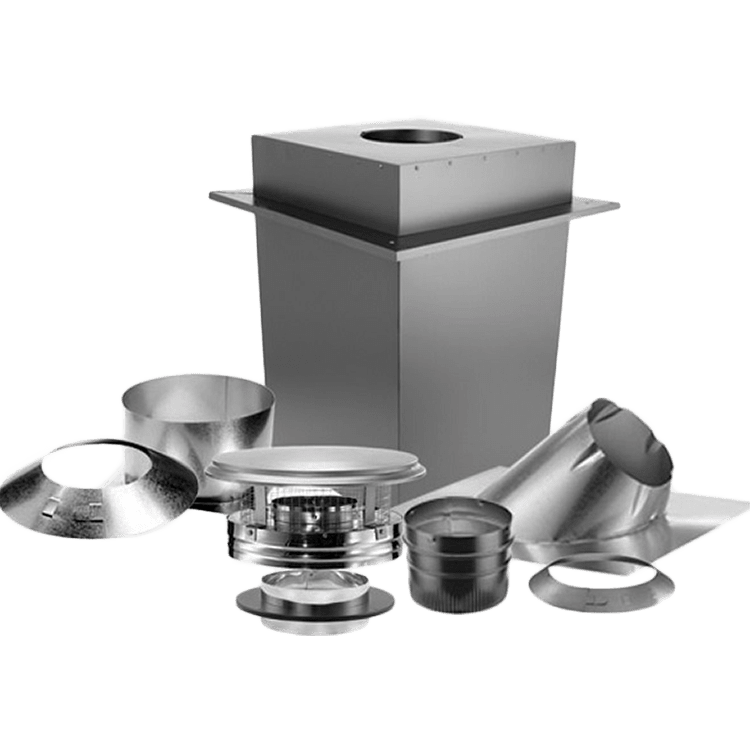 Duravent 6" DuraPlus Through the Ceiling Kit