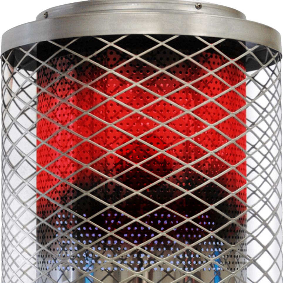 Dyna-Glo 125,000 BTU Propane Radiant Portable Heater - Top Lighted Heating Element