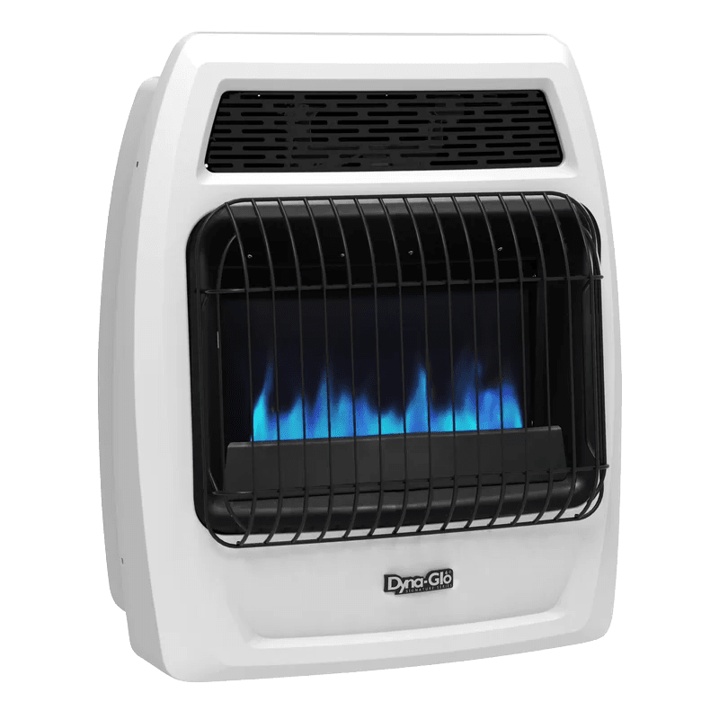 Dyna-Glo 20,000 BTU Blue Flame Ventless Wall Heater - Angle 1