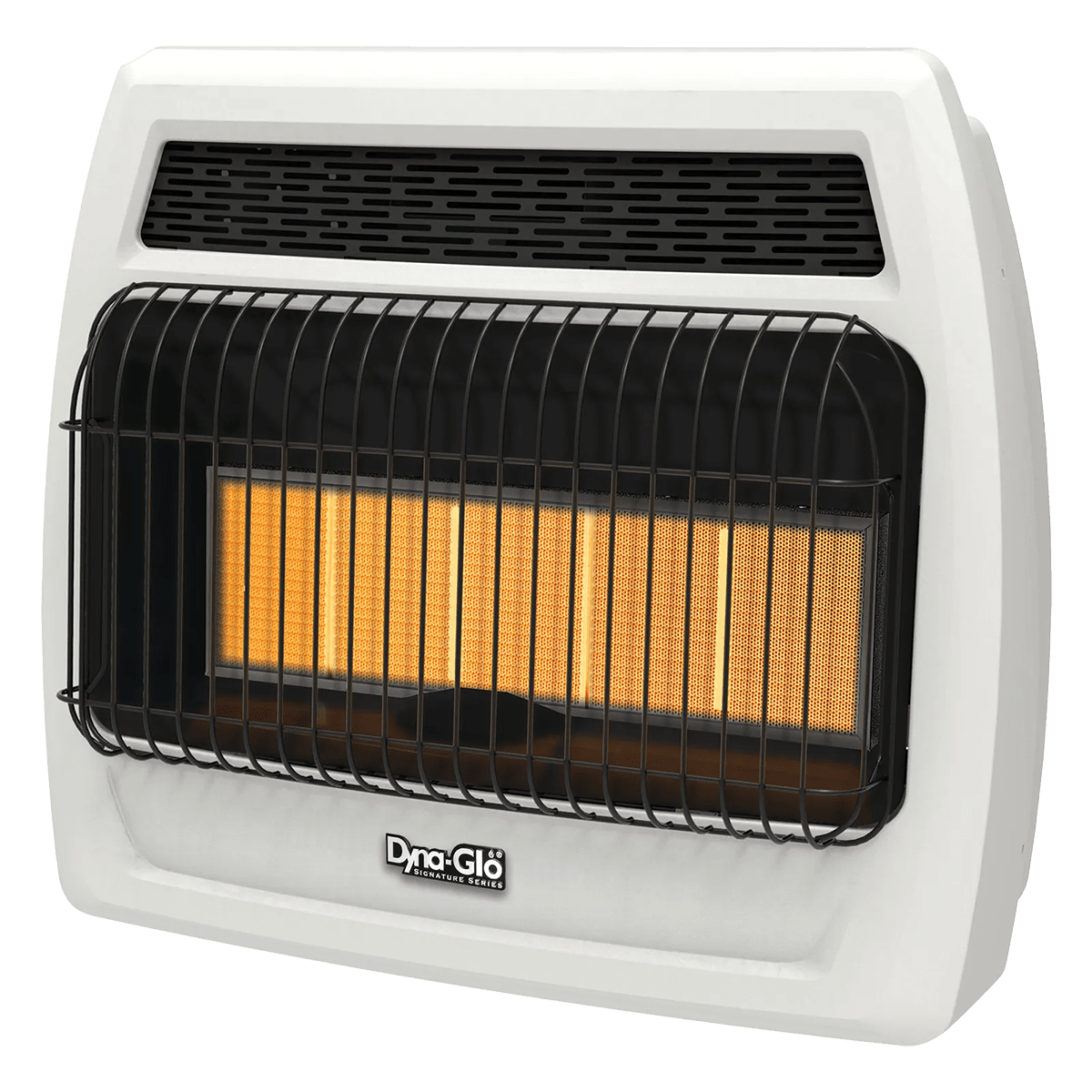 Dyna-Glo 30,000 BTU Infrared Ventless Wall Heater - Angle