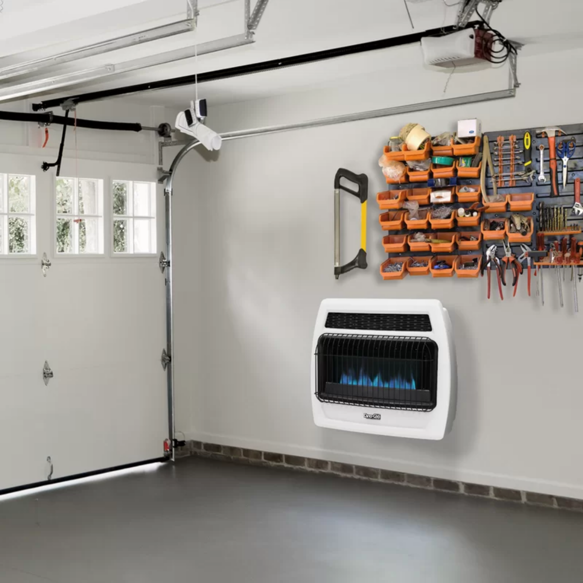 Dyna-Glo 30,000 BTU Blue Flame Ventless Wall Heater - Lifestyle 1