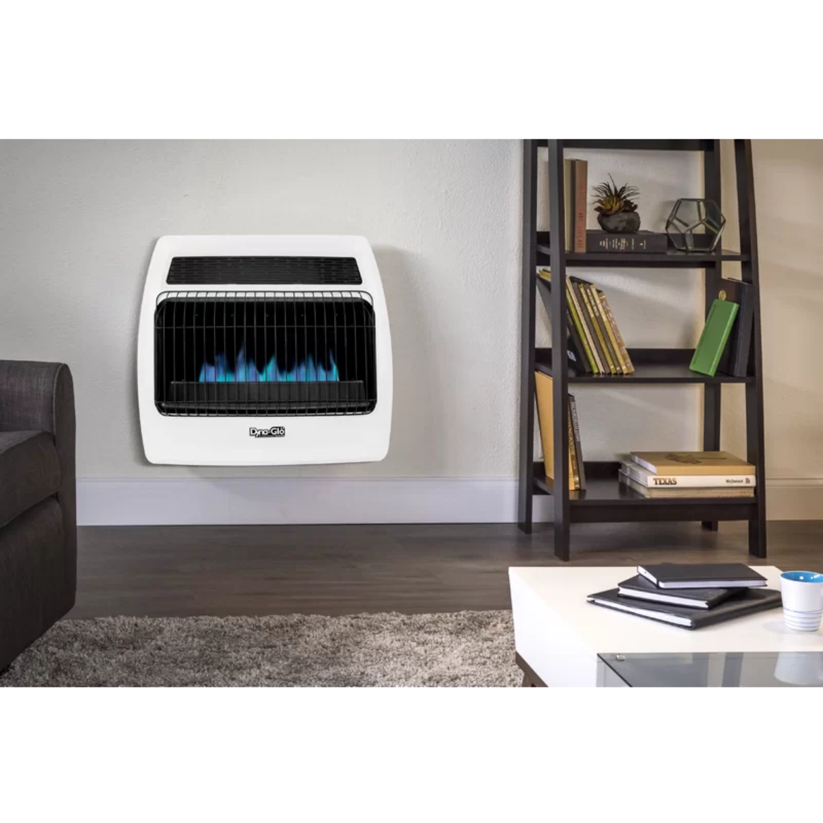 Dyna-Glo 30,000 BTU Blue Flame Ventless Wall Heater - Lifestyle 3