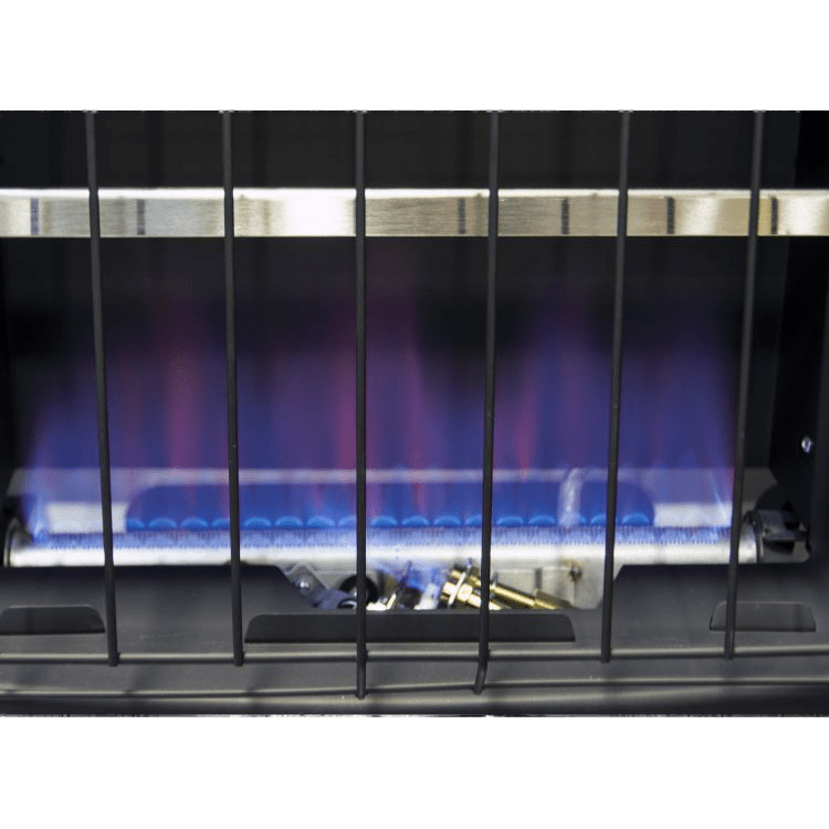 Dyna-Glo Blue Flame Ventless Propane Heater for Ice House - Blue Flame Technology