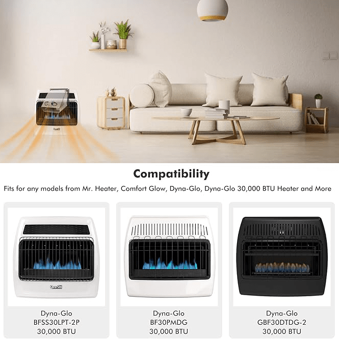 Dyna-Glo Fan for Fall Heaters WHF100 - Infographic 4