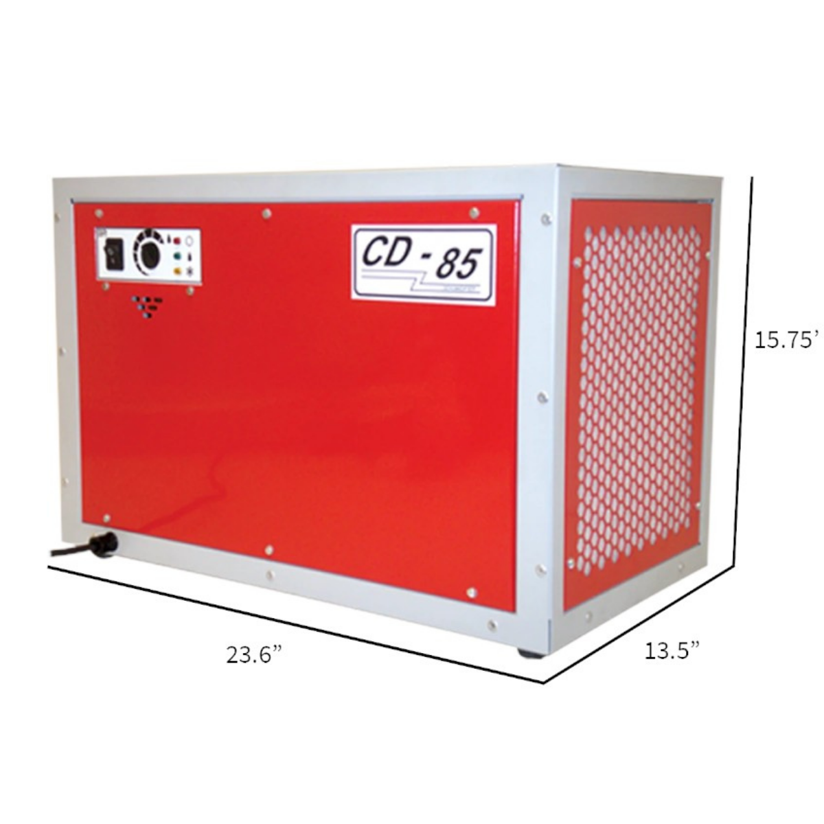 Ebac CD85 Dehumidifier - Dimensions