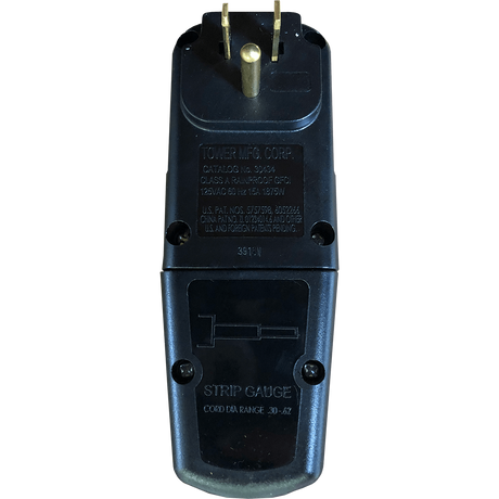 Ebac GFI Plug Installed - Prongs