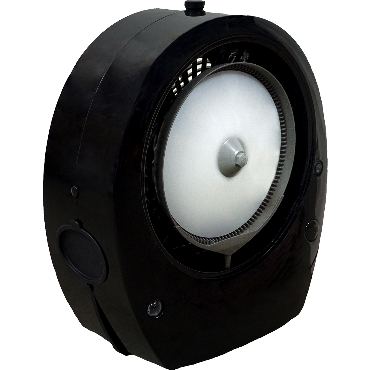 EcoJet by Joape Bob Misting Table Fan - Black - Angle View