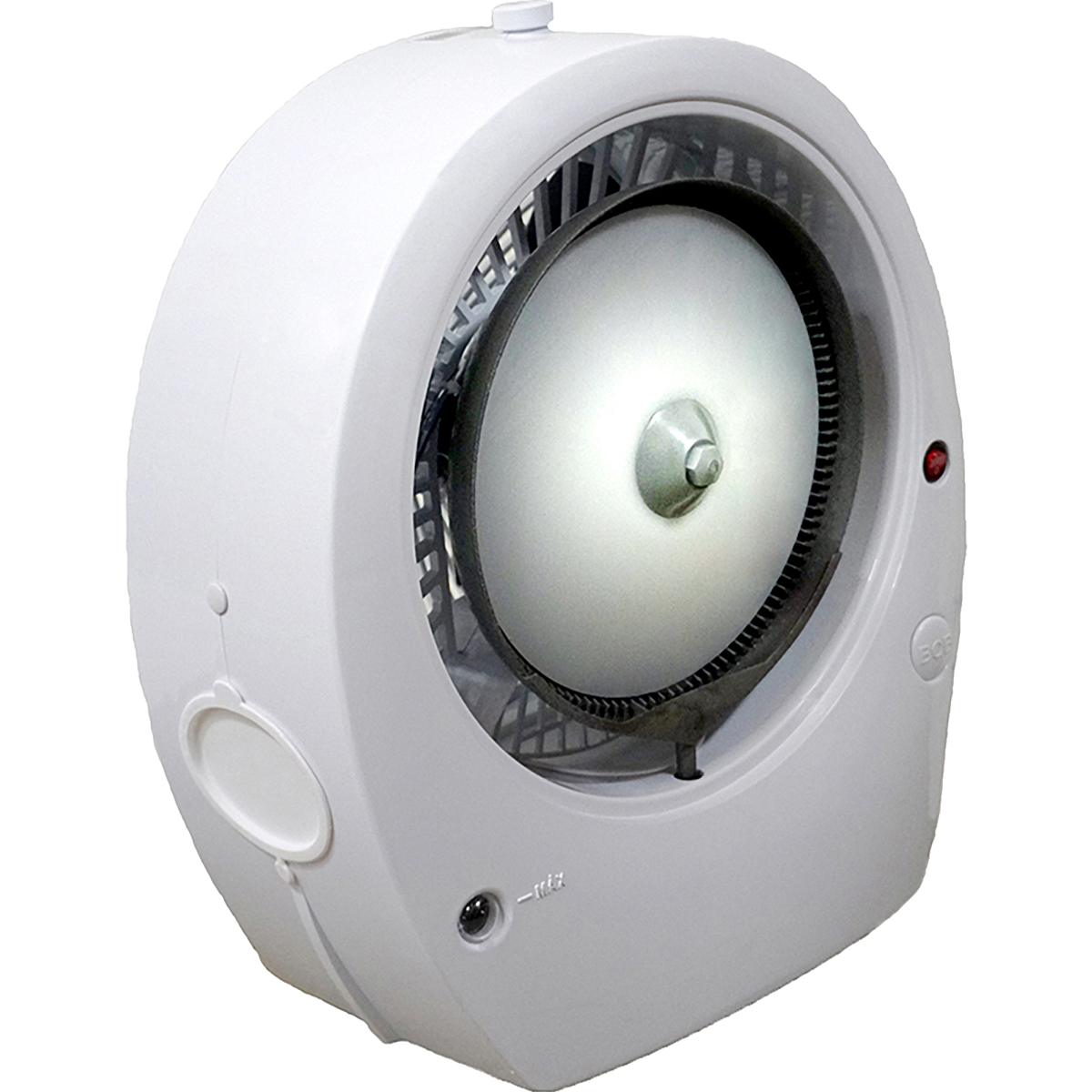 EcoJet by Joape Bob Misting Table Fan - White - Angle View