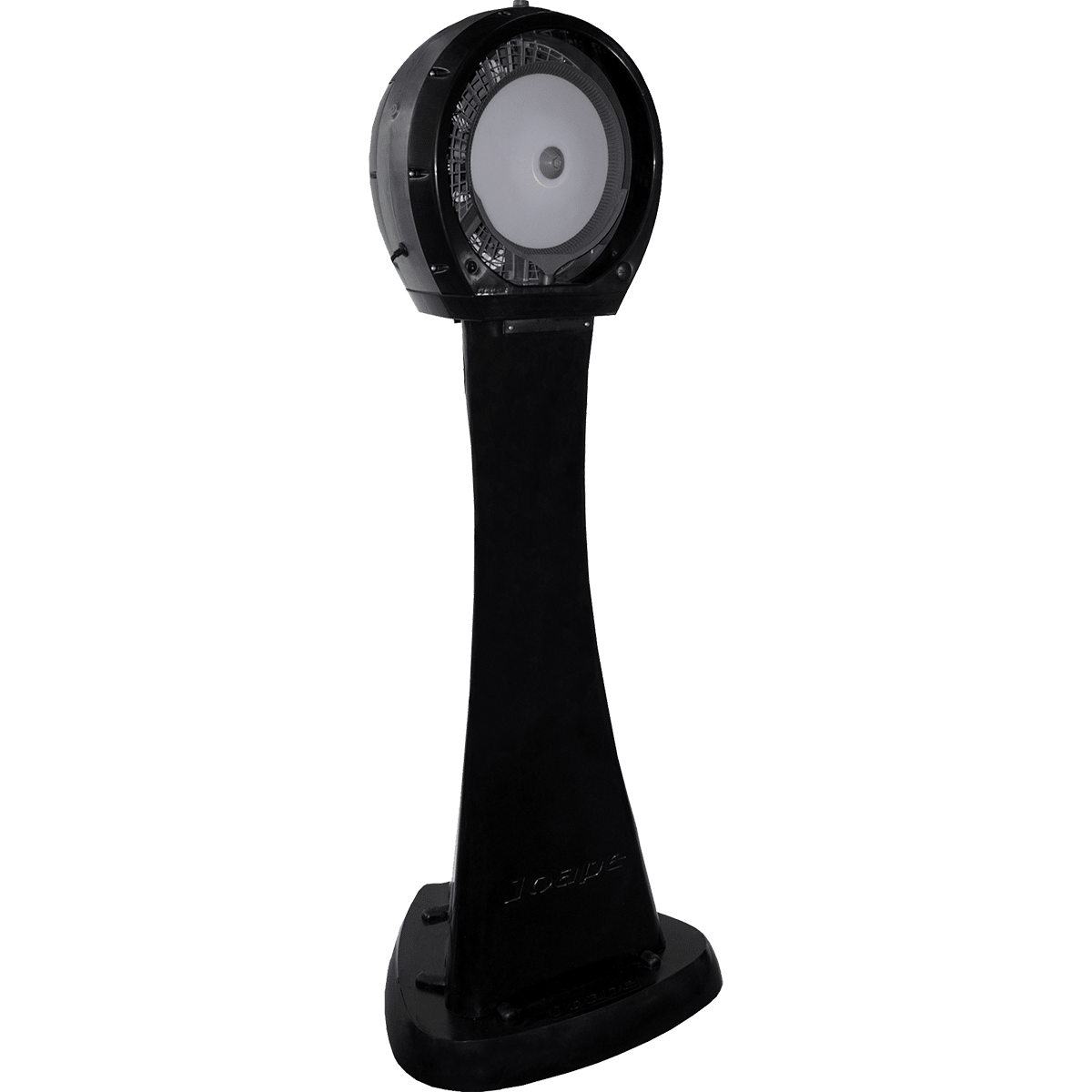 EcoJet by Joape Cyclone 737 Commercial Portable Misting Stand Fan w/ Reservoir - 26-gal. Black - Angle