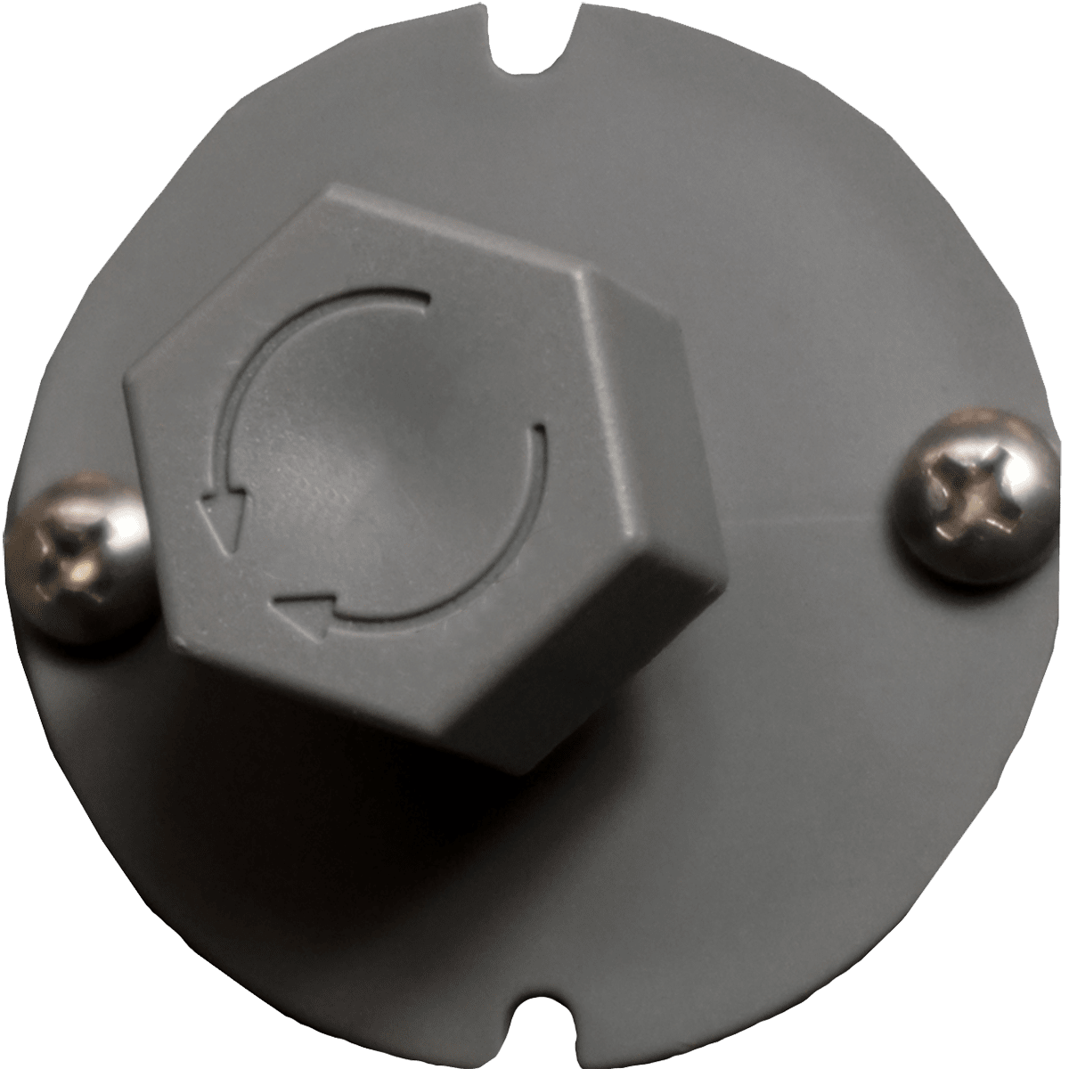 EcoJet by Joape Cyclone 737 Commercial Portable Misting Stand Fan w/ Reservoir - 26-gal. Black - Control Dial