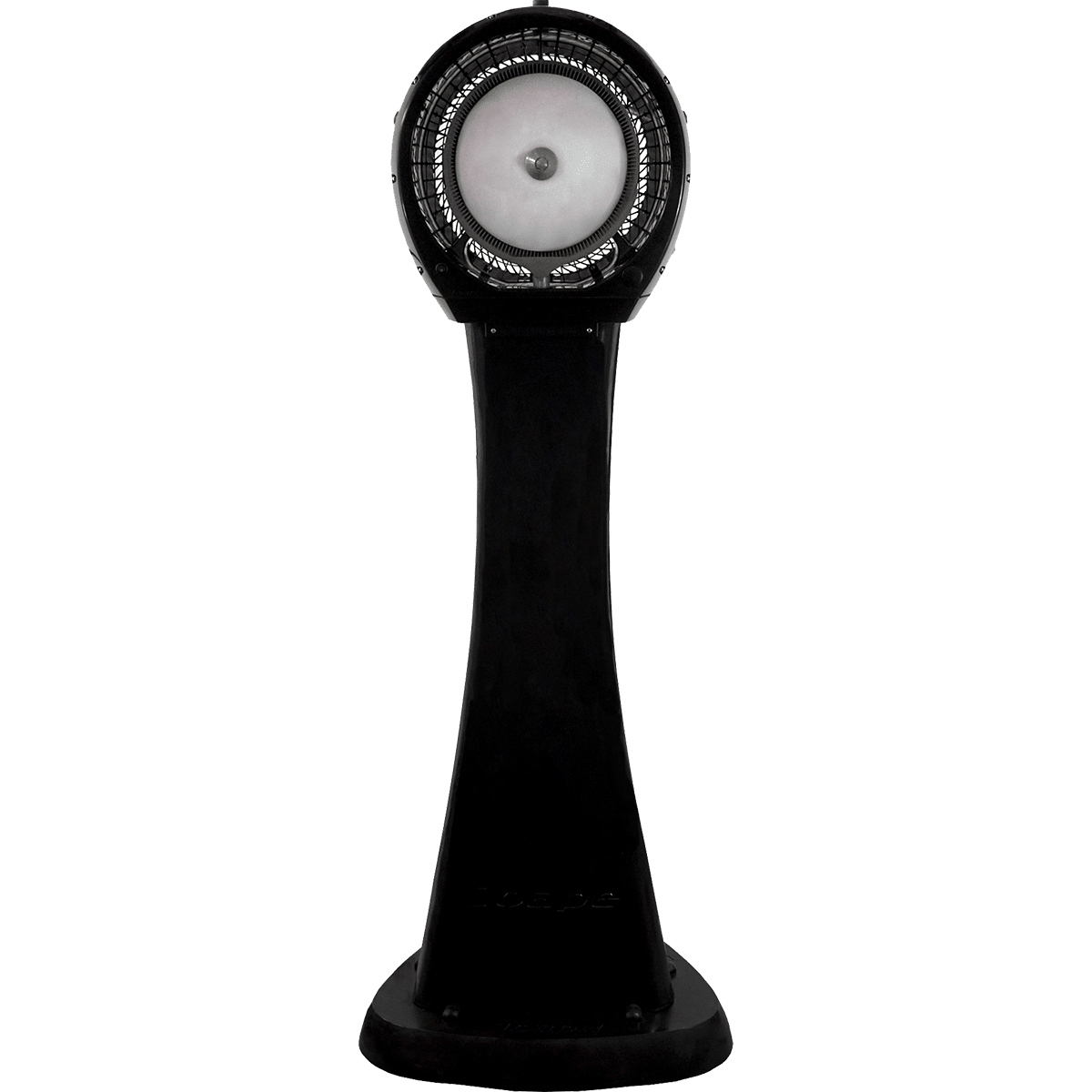 EcoJet by Joape Cyclone 737 Commercial Portable Misting Stand Fan w/ Reservoir - 26-gal. Black