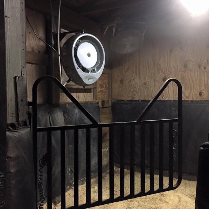 EcoJet by Joape Cyclone 737 Wall Mounted Commercial Misting Fan