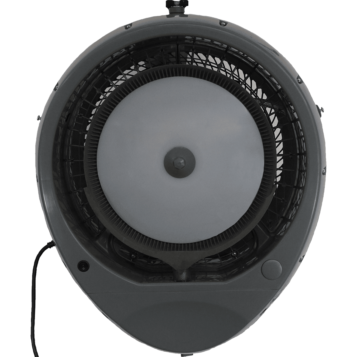 EcoJet by Joape Cyclone 737 Wall Mounted Commercial Misting Fan - Gray