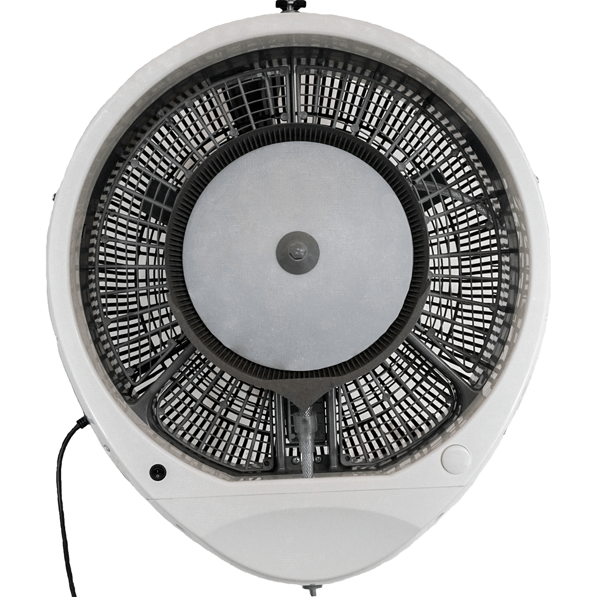 EcoJet by Joape Cyclone 737 Wall Mounted Commercial Misting Fan - White