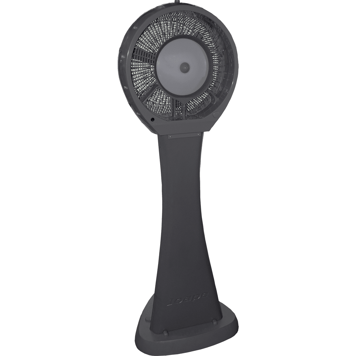 EcoJet by Joape Hurricane 660 Commercial Portable Misting Stand Fan  w/ Reservoir - 26-gal. Grey - Angle View