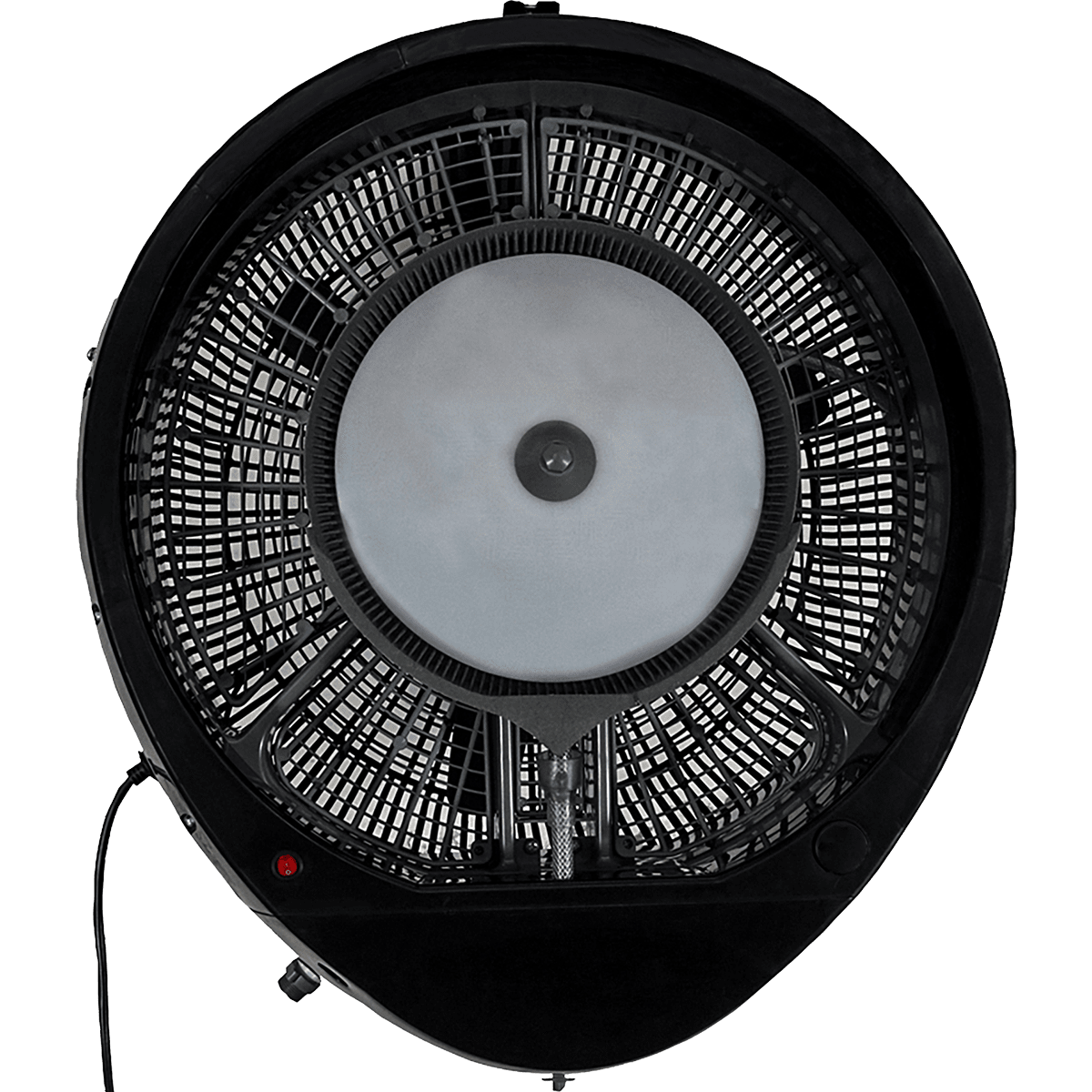 EcoJet by Joape Hurricane 660 Commercial Wall Mount Misting Fan - Black