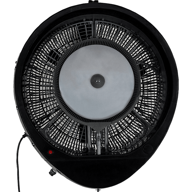 EcoJet by Joape Hurricane 660 Commercial Wall Mount Misting Fan - Black