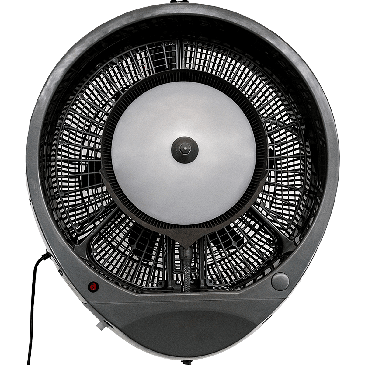 EcoJet by Joape Hurricane 660 Commercial Wall Mount Misting Fan - Gray