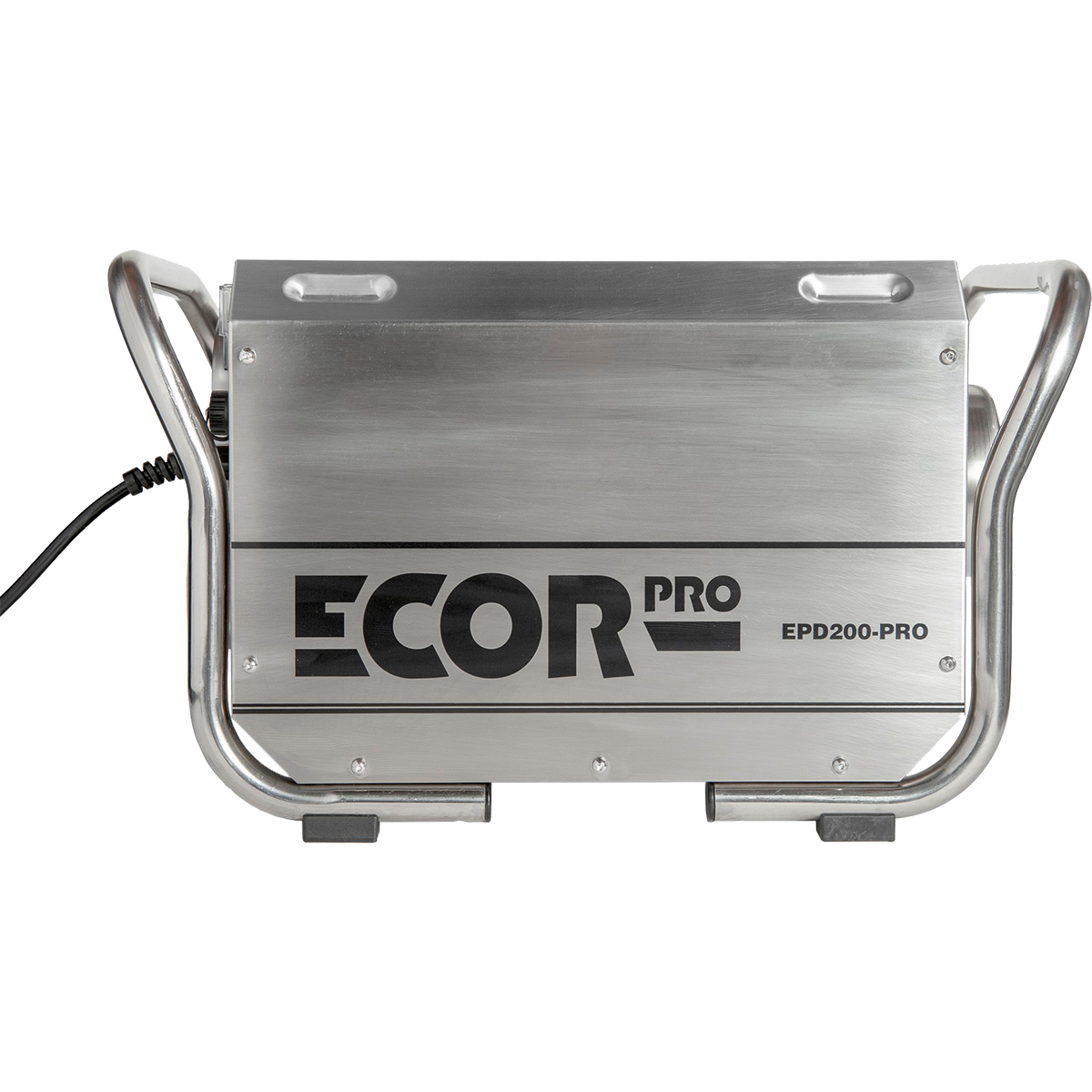 Ecor Pro DryFan 200 Pint Stainless Steel Desiccant Dehumidifier - Side