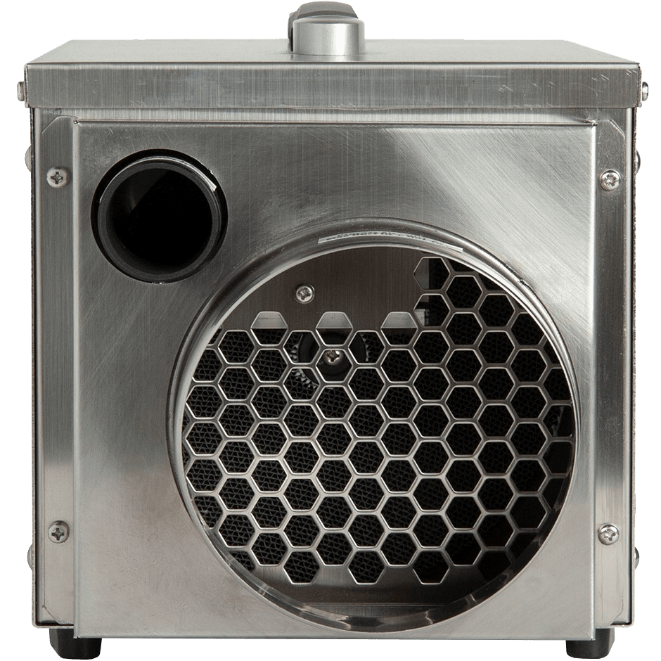 Ecor Pro DryFan 50 Pint Stainless Steel Desiccant Dehumidifier - Back
