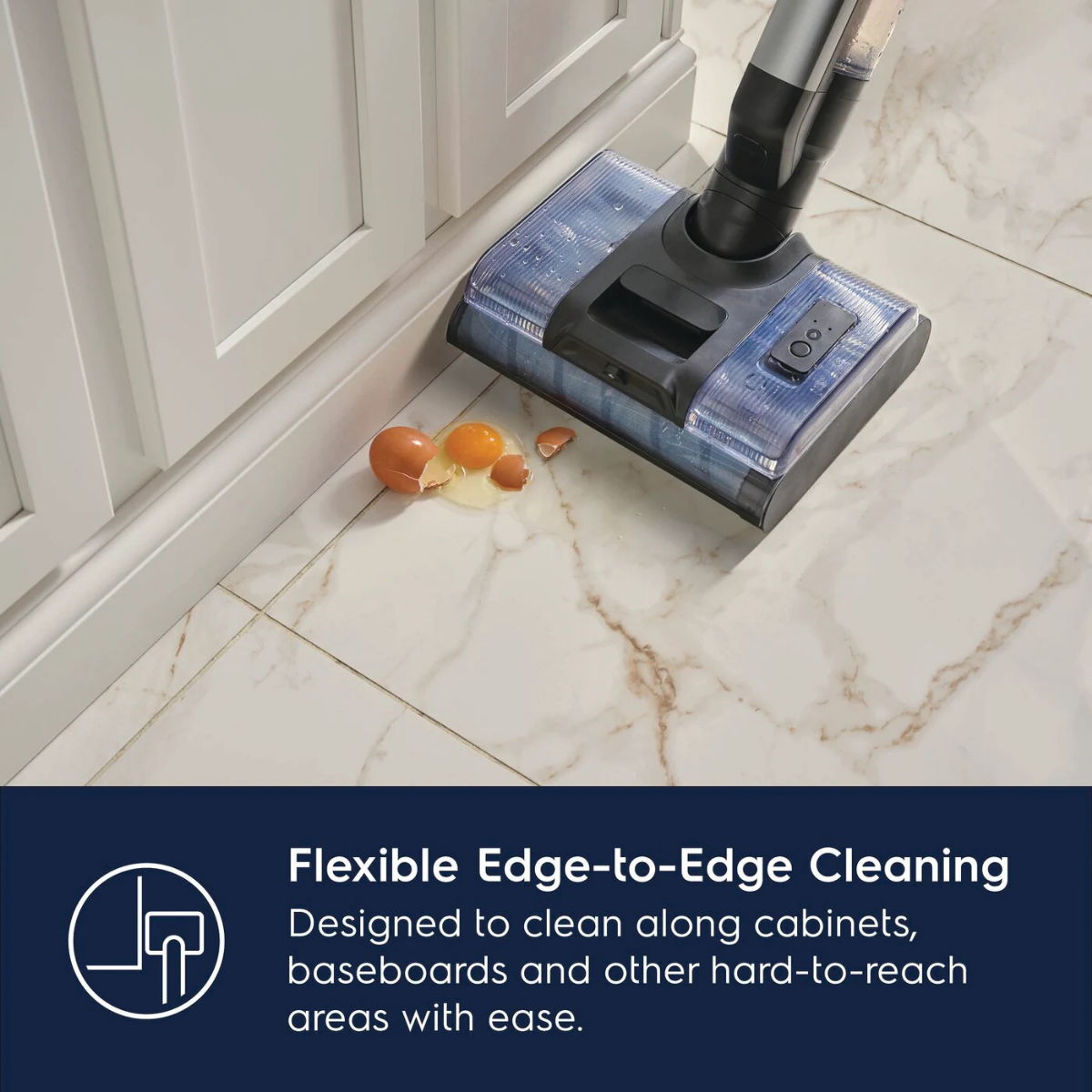 Electrolux 2-in-1 Wet and Dry Cordless Stick Vacuum Complete - Infographic 3