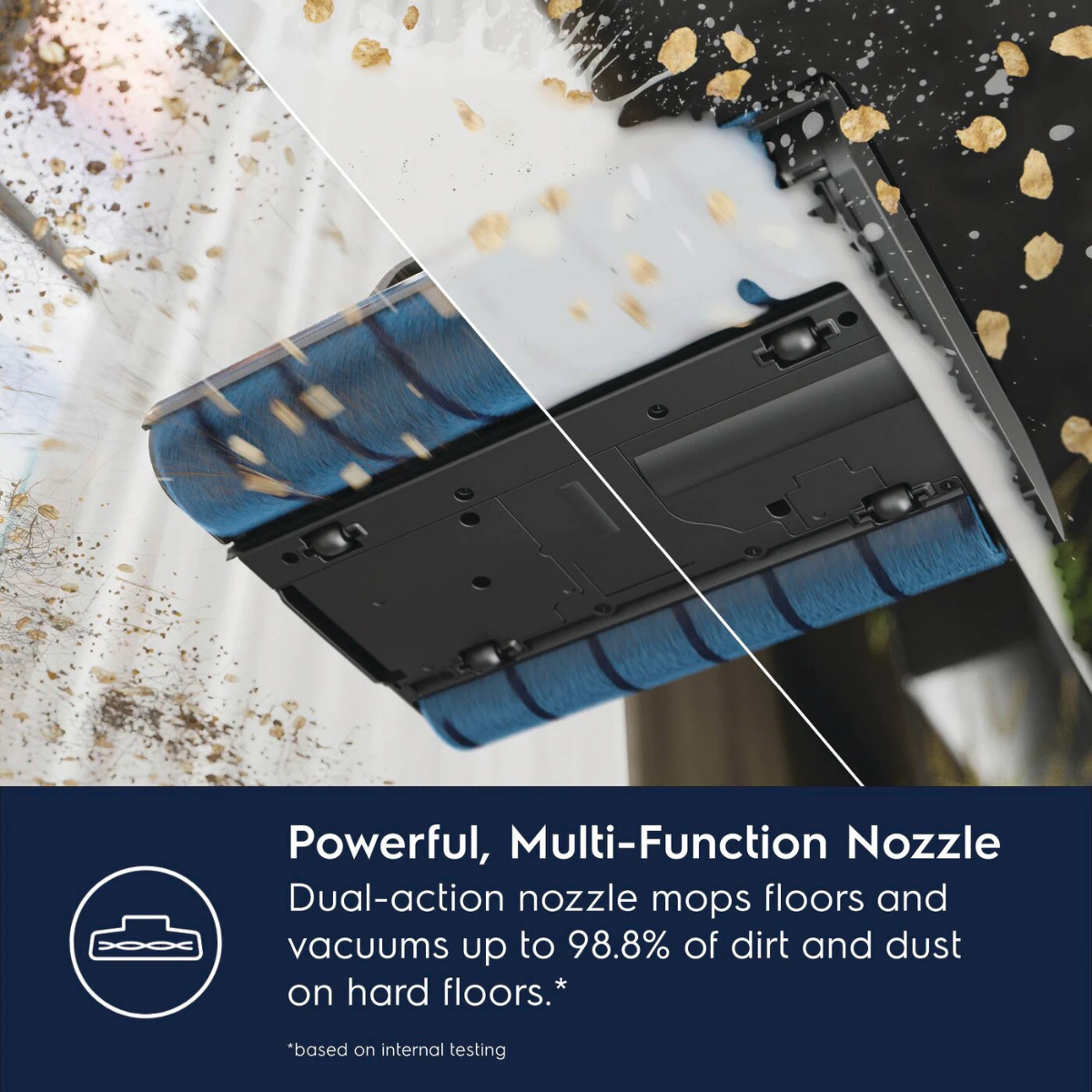 Electrolux 2-in-1 Wet and Dry Cordless Stick Vacuum Standard - Infographic 4