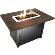 Endless Summer Marc Rectangular LP Outdoor Gas Fire Pit Table - Main