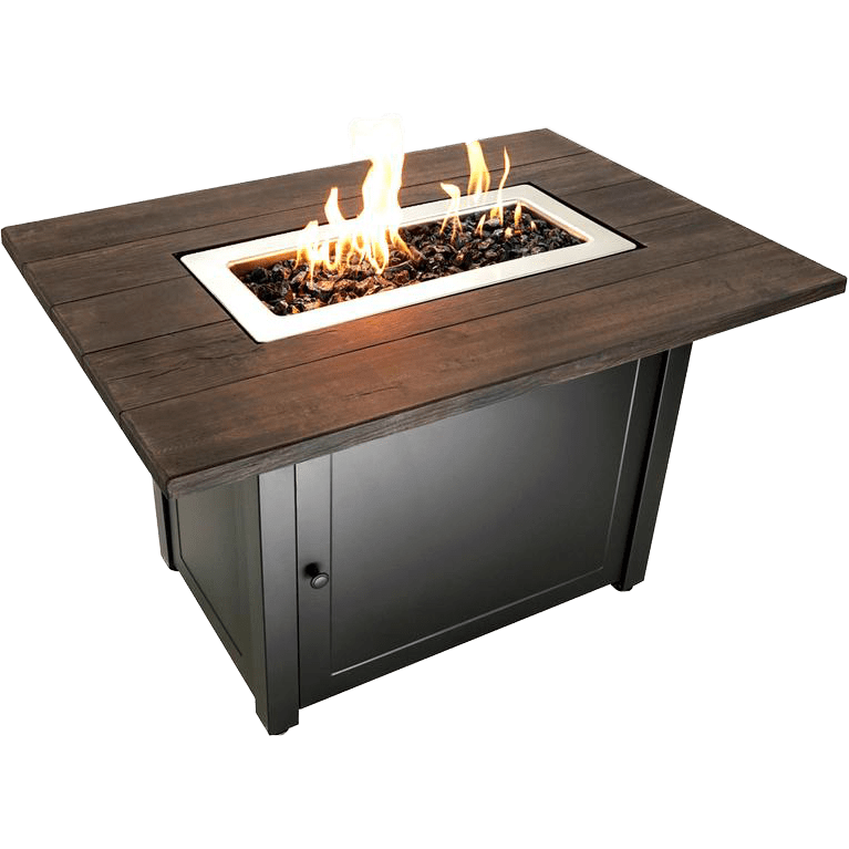 Endless Summer Marc Rectangular LP Outdoor Gas Fire Pit Table - Main