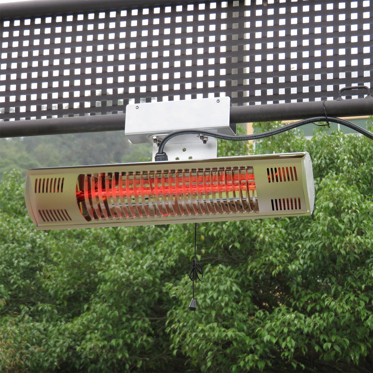 Ener-G+ Infrared Electric Wall Mounted Outdoor Heater - Mounted