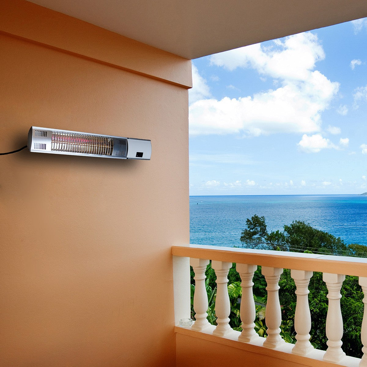 Ener-G+ Wall Mounted Outdoor Water-Resistant Infrared Heater