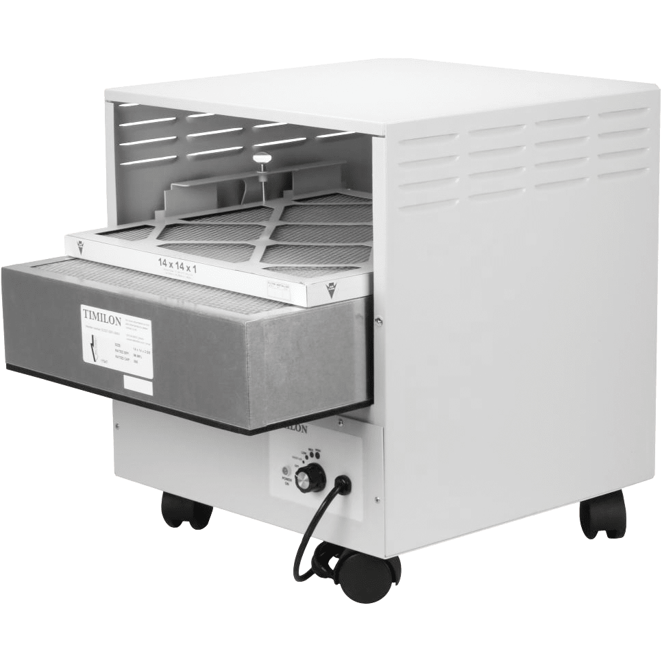 Enviroklenz Mobile Air System Air Purifier - Open Back Showing Filter