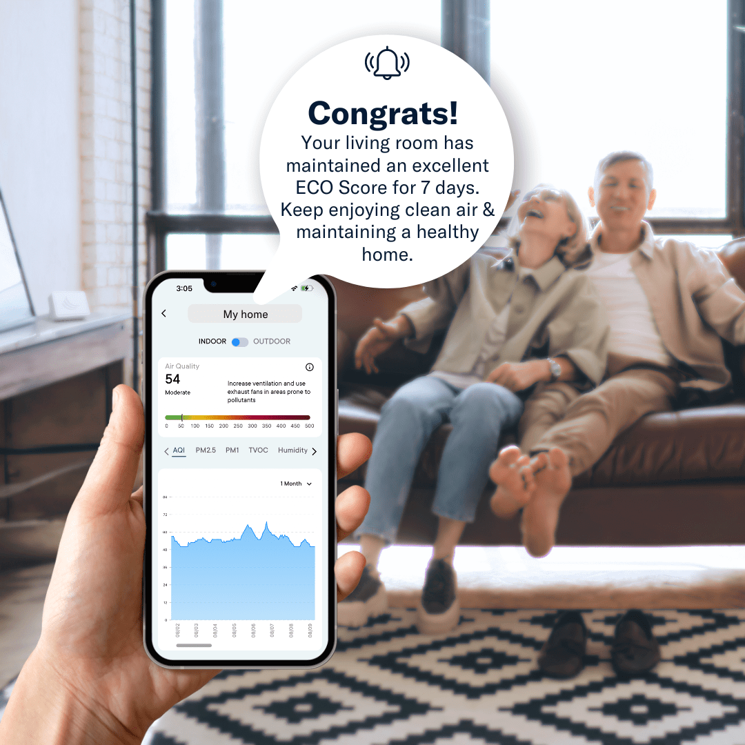 EnviroKlenz SMART Science ECO Kit w/ Sensors & Smart Plug - App Navigation 3