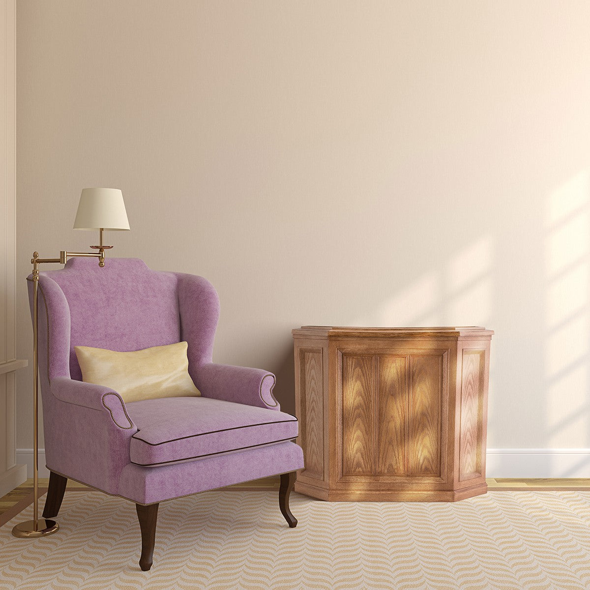 AIRCARE Credenza Style Humidifier - lifestyle