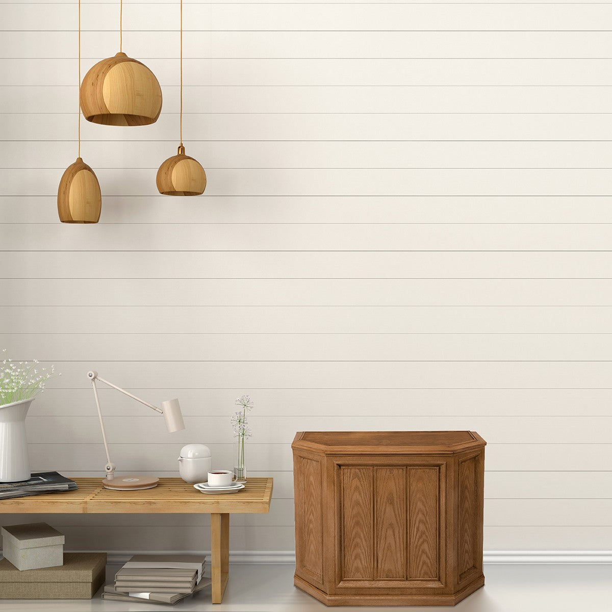 AIRCARE Credenza 5.6 Gal. Evaporative Console Humidifier