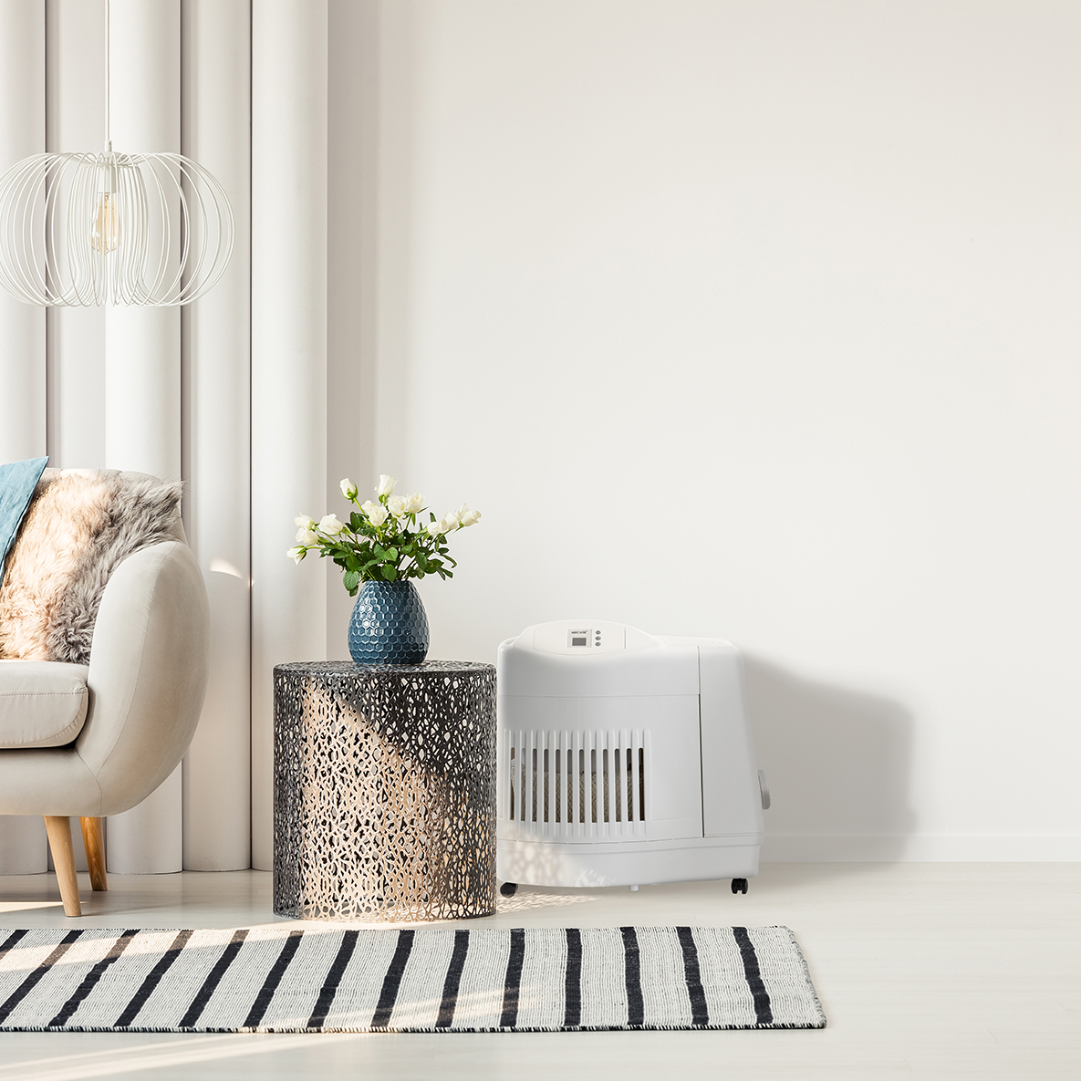 AIRCARE Evaporative Whole-House Console Cool Mist Humidifier For Up To 3,600 Sq. Ft. - Lifestyle 1