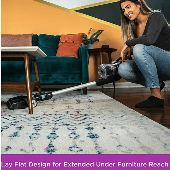 Eureka NEC700 Innova Cordless Stick Vacuum - Lay Flat Design