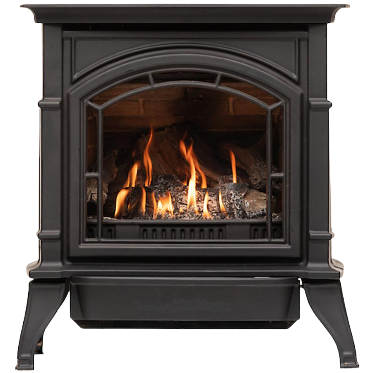 EverWarm Freestanding Vent Free Gas Stove on Legs - Main