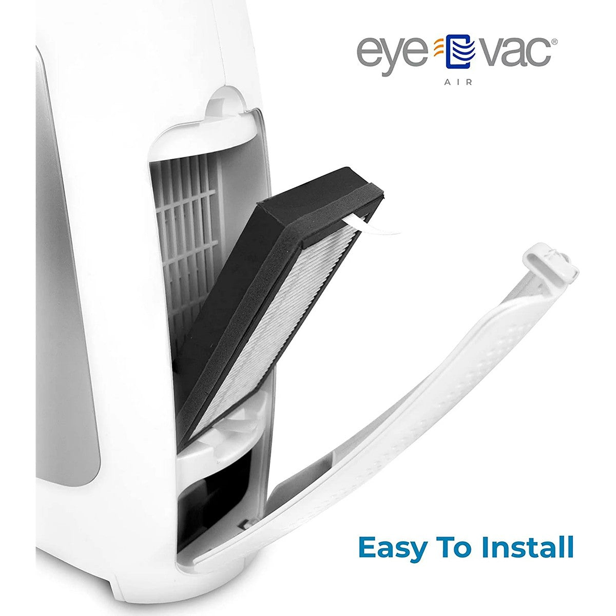 EyeVac Air Replacement Filter - Infographic