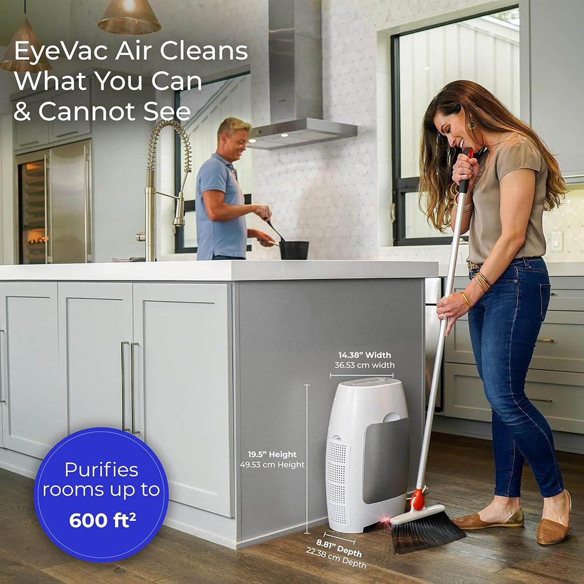 EyeVac Air Vacuum & Air Purifier