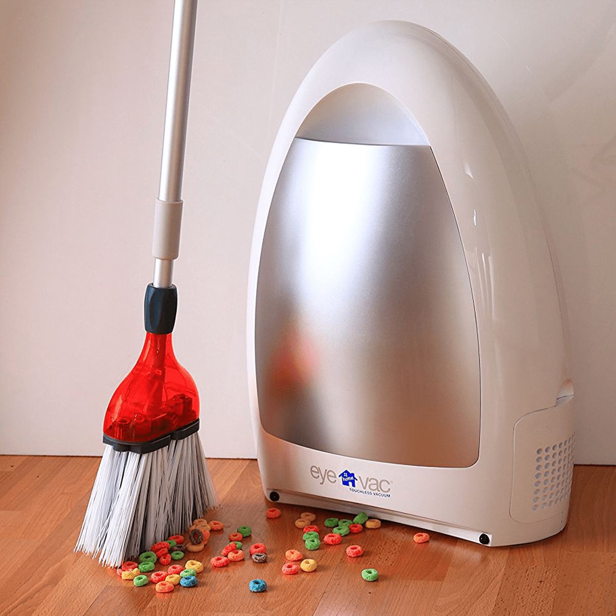 EyeVac Home Touchless Vacuum - Designer White in breakfast room