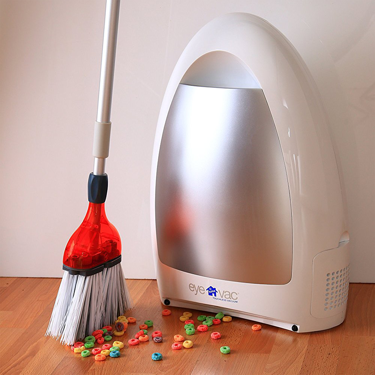 EyeVac Home Touchless Vacuum - Designer White in breakfast room