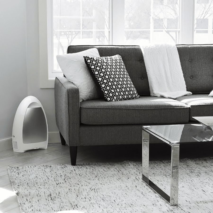 EyeVac Home Touchless Vacuum - in Living Room