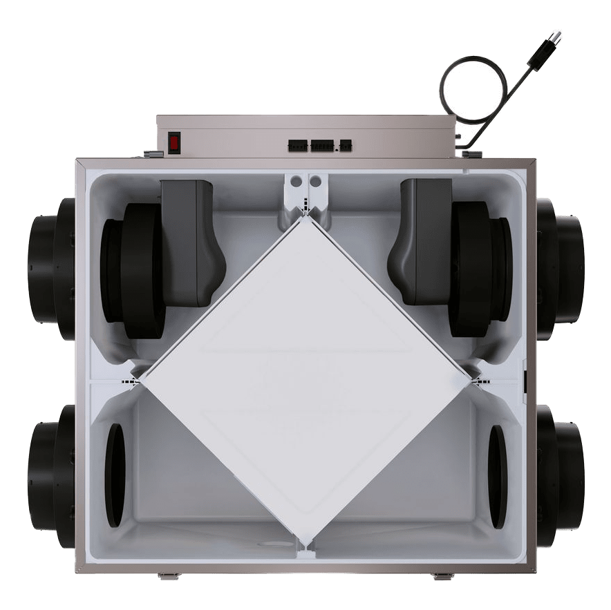 Fantech ATMO 300E-EC ERV - Back