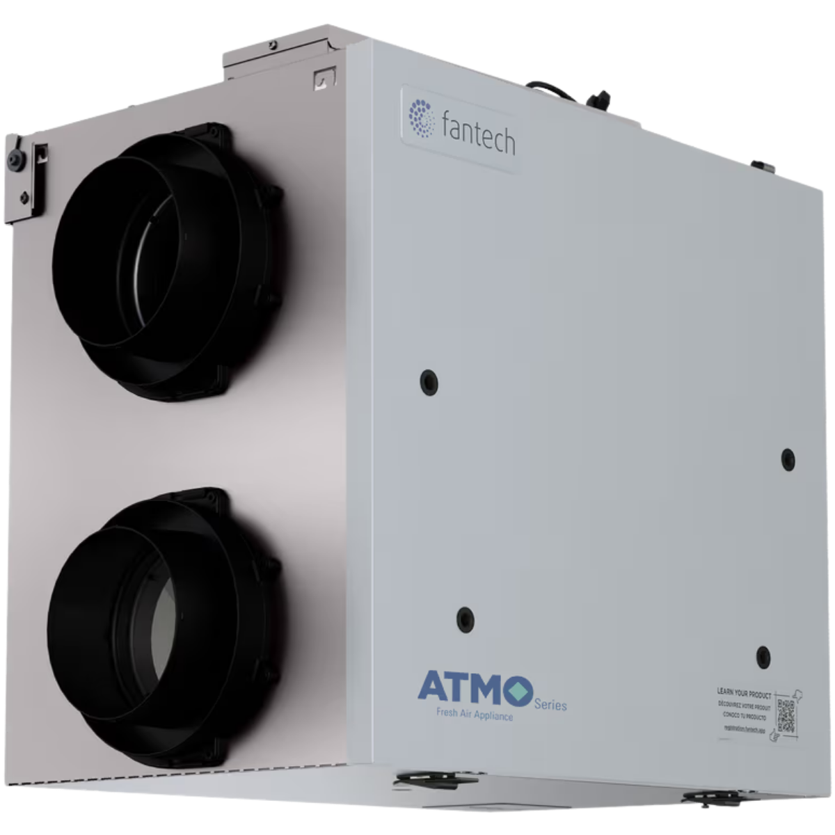 Fantech ATMO 300E-EC 300 CFM Energy Recovery Ventilator w/ EC Motor - Main