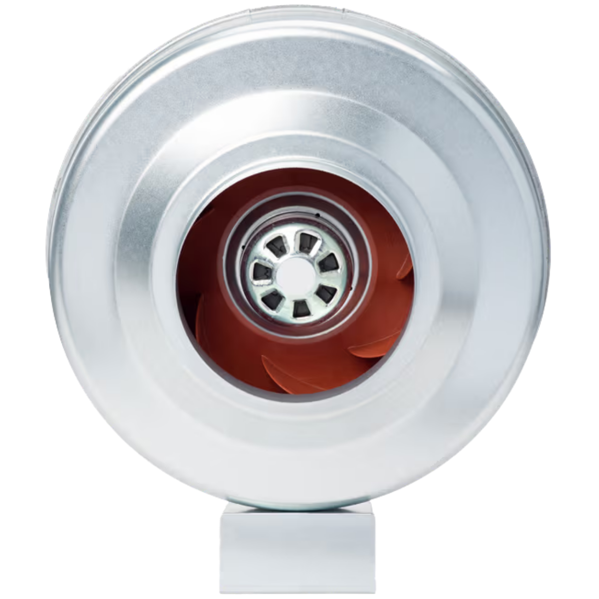 Fantech FG 6M EC 6in. Inline Centrifugal Duct Fan w/ EC Motor - Front
