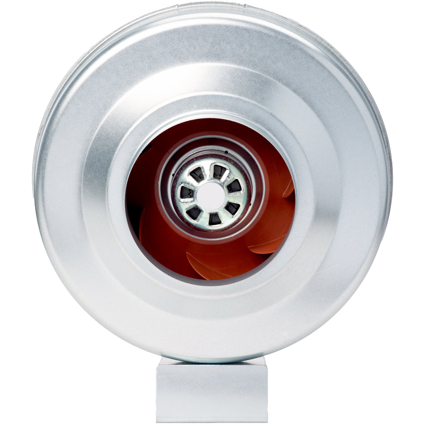 Fantech FG 6M EC 6-Inch Inline Centrifugal Duct Fan w/ EC Motor - Front