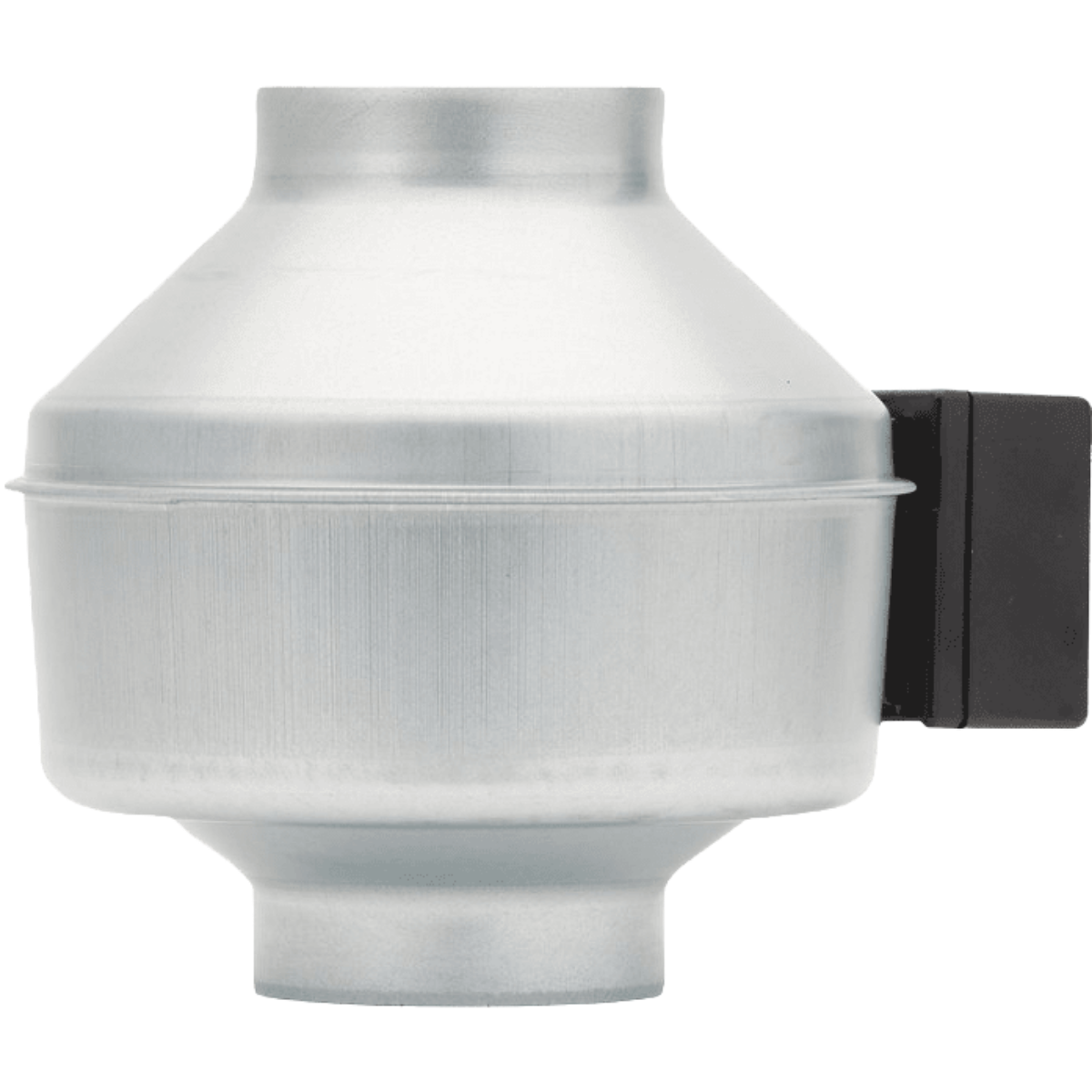 Fantech FG 4 4in. Inline Centrifugal Duct Fan - Side