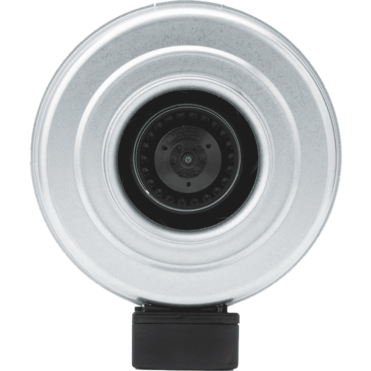 Fantech FG 6 6-Inch Inline Centrifugal Duct Fan - Front