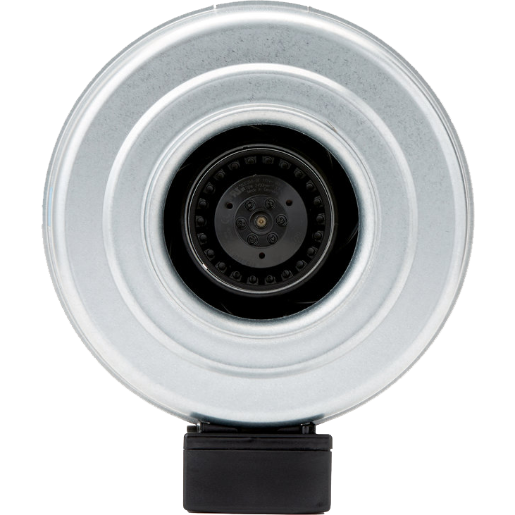 Fantech FG 6 6-Inch Inline Centrifugal Duct Fan - Front