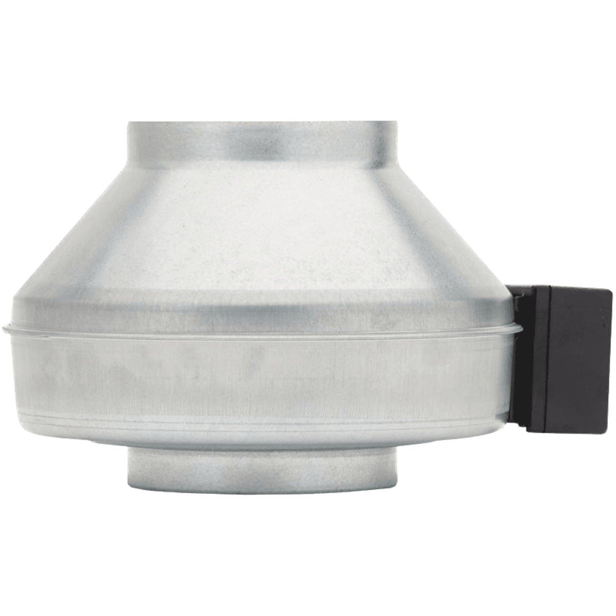 Fantech FG 6 6in. Inline Centrifugal Duct Fan - Side